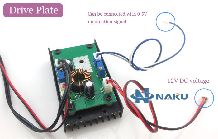 780nm 1w 2w Powerful IR Laser Module Dot  With Cooling Fan